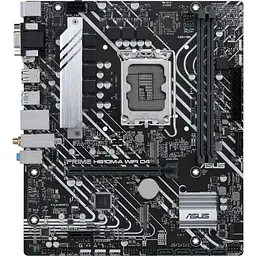 Материнська плата ASUS PRIME H610M-A WIFI D4 (PRIME H610M-A WIFI D4) (Socket 1700, Intel H610, Micro-ATX)