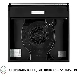 Витяжка пласка Perfelli PL 5144 BL LED - мініатюра 7