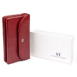 Жіночий шкіряний гаманець-клатч ST Leather 19х9,5х2,5 см acs0015829 - мініатюра 7