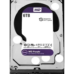 Жорсткий диск 3.5" WD63PURU-78, 6 ТБ, SATA 3, 5400 об/хв, кеш 256 МБ