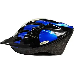 Шлем велосипедный "GOOD BIKE" M 56-58 см черно/синий (88854/8-IS)