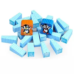 Настільна інтерактивна гра Ummi 707-B18 Penguin Ice-stacking Game Blue - мініатюра 4