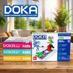Конструктор електронний Doka Чиста енергія 12 деталей - мініатюра 8
