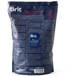 Сухий корм Brit Premium Cat by Nature Sterilised для стерилізованих котів з куркою 1500 г - мініатюра 3