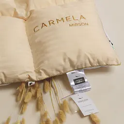 Ковдра пухова MirSon Carmela 035, двоспальна, 205x172, бежева (2200000003652) - мініатюра 13