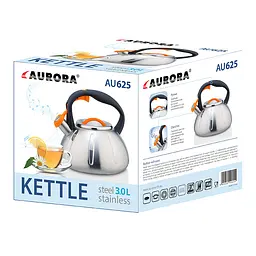Чайник зі свистком Aurora AU 625 3 л - мініатюра 2