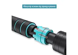 Розсувний розпірний турнік EasyFit BlueGymBar 95-120 см (EF-1634-2) - мініатюра 5