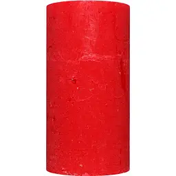 Свічка Pragnis Рустик, 7х13 см, червона (C713-125) - мініатюра 2