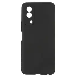 Чехол-накладка для смартфона VIVO Y53s 5G, противоударный, силиконовый, термополиуретановый (ТПУ), с защитой камеры и корпуса, черный, защита всего корпуса, ArmorStandart (ARM67135)