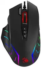 Миша Bloody J95s Black, USB Activated, Extra Fire Button, 8000 dpi, RGB, 20M натискань
