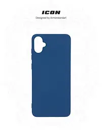 Чехол ArmorStandart ICON для Samsung A05 (A055) Dark Blue (ARM71802) - мініатюра 3