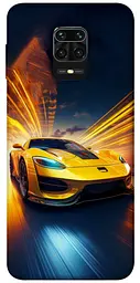 Чохол Demsky Yellow Porsche для Xiaomi Redmi Note 9s / Note 9 Pro / Note 9 Pro Max
