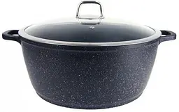 Каструля Bohmann BH 7350-28 MRB з антипригарним покриттям, подвійним дном з литого алюмінію з кришкою - мініатюра 3