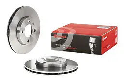 Диск тормозной передний вентилируемый VW Jetta I-II, Scirocco I-II 72-09г Brembo ( 09.4765.14 )