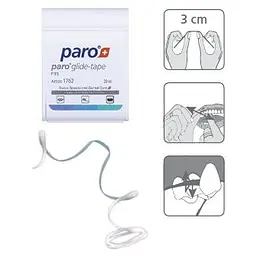 Зубна стрічка Paro Swiss Glide-Tape тефлонова 20 м - мініатюра 2