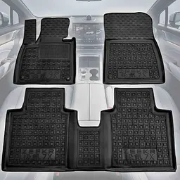 Автомобільні килимки в салон Zeeker 7X 2024- Комплект Чорний (Avto-Gumm)