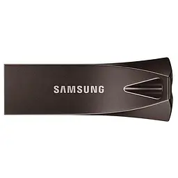 Флеш-накопичувач Samsung USB3.1 128GB Bar Plus Black (MUF-128BE4/APC) - мініатюра 2