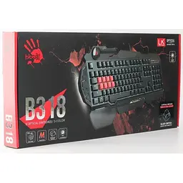 Клавіатура дротова A4Tech Bloody B318 LK Black Switch USB - мініатюра 4