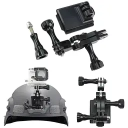 Універсальний адаптер Primo NVG на шолом, металеве кріплення з шарніром для екшн-камер - мініатюра 7