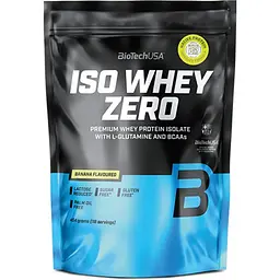Протеїн BiotechUSA Iso Whey Zero 454 г Banana