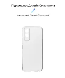 Силіконовий чохол BeCover для Vivo Y53s Transparancy (707229) - мініатюра 2