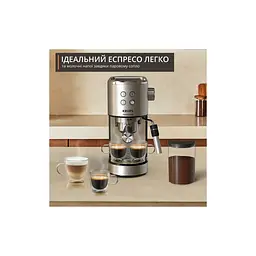 Ріжкова кавоварка еспресо Krups XP499EE0 - мініатюра 2