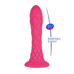 Фалоімітатор Silexd Liquid Silicone Fantasy Dreamy Size 7, рожевий CNEX 4-240718 103584 - мініатюра 2