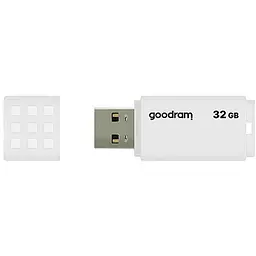 USB флеш накопичувач Goodram 32GB UME2 White USB 2.0 (UME2-0320W0R11) - мініатюра 2