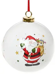 Набір керамічних куль "Happy New Year", 4 штуки Bona 10х10х11,5 см dec0008435