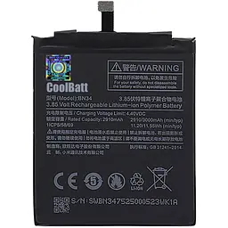 Акумуляторна батарея CoolBatt Xiaomi BN34 / Redmi 5A 3000 мА*год