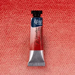 Фарба акварельна Кадмій червоний темний (774) туба 10 мл Rosa Gallery [CD] - мініатюра 2