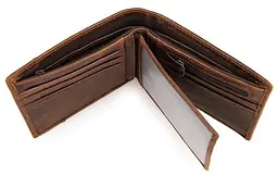 Чоловічий шкіряний гаманець Vintage 12x9,5 см acs0015367 - мініатюра 7