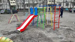 Дитячий ігровий комплекс для вулиці Веселка-М для малюків - мініатюра 7