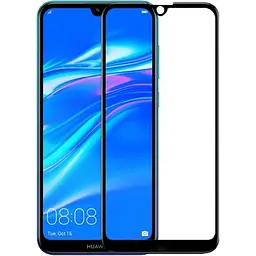 Захисне скло Toto 5D Full Cover Tempered Glass Huawei Y7 2019 Black - мініатюра 2