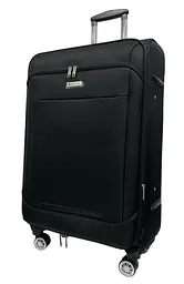 Валіза Worldline Airtex 621 з поліестеру велика Чорний