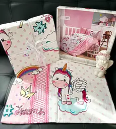 Комплект для немовлят Unicorn Pembe Фланель CottonBox pbe0051466 - мініатюра 3