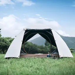 Намет двомісний Naturehike Greek Style (CNK2300ZP024) світло-кавовий - мініатюра 5
