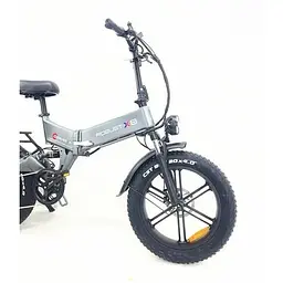 Електровелосипед Robust X8 фетбайк 1200W 48V 24Ah сірий - мініатюра 3