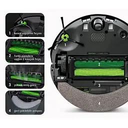Пилосос iRobot Roomba Combo J7+ (c755840) - мініатюра 6
