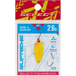 Блешня Select Supreme 2.6g 30mm #19 Fallen Leaf - мініатюра 2