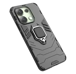 Чохол бампер Primolux Ring Armor для Xiaomi Redmi Note 13 Pro 4G Black - мініатюра 4