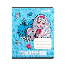 Зошит Kite Monster High, 12 аркушів, клітинка (MH25-232) - мініатюра 6