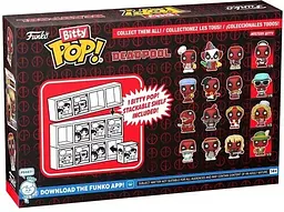 Набір фігурок Bitty Pop Marvel Deadpool Дедпул 4 Pack 3 см (BP D 4P) - мініатюра 3