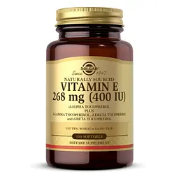 Вітамін E, Vitamin E 268 mg (400 IU) Mixed - 100 softgels