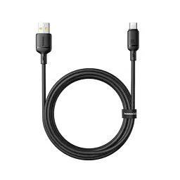Кабель Baseus Silky Series Cable USB to Type-C 100W 1m P10377703113-00 Black - мініатюра 3
