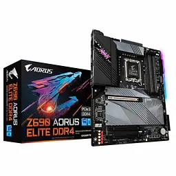 Материнська плата Gigabyte Z690 AORUS ELITE DDR4 (Z690 AORUS ELITE DDR4) (Socket 1700, Intel Z690, ATX) Б/в - мініатюра 5