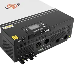Гібридний сонячний інвертор (ДБЖ) LPW-HY-MAX-8000VA (8000Вт) 48V 80A MPPT 90-450V - мініатюра 4