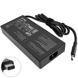 Блок живлення для ноутбука ASUS 20V 12A 240W Rectangle Conn чорний RECTANGULAR