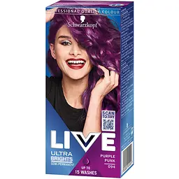 Краска для волос Schwarzkopf Live Ultra Brights 094 Purple Punk 