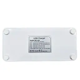 Мультизарядний пристрій Addap 8 портів USB Type-C A9 65 W PD (WLX-A9) - мініатюра 3